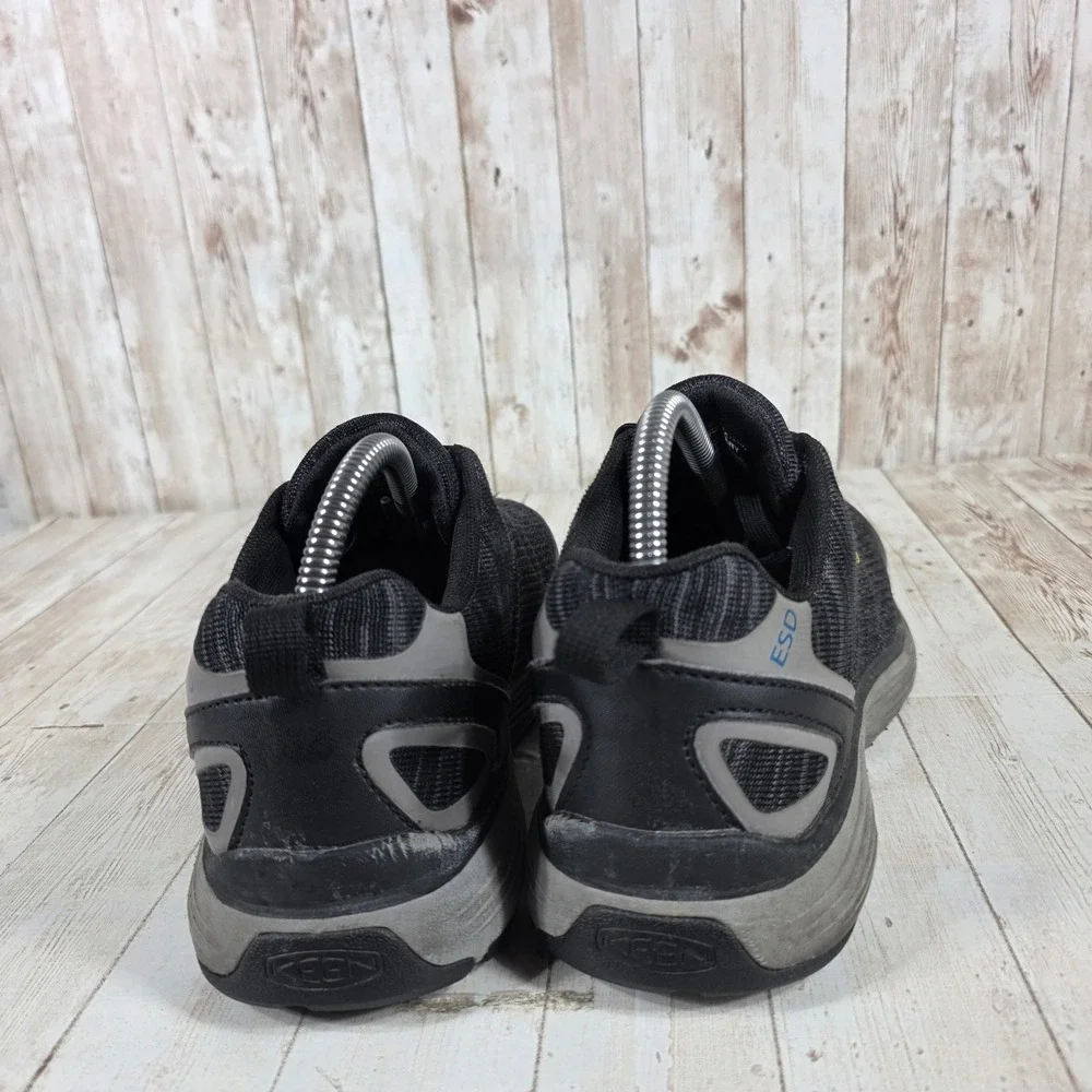 Keen Utility Sparta ESD Women 8.5 Black‎ Aluminum Toe Work Shoes ASTM F2413-18